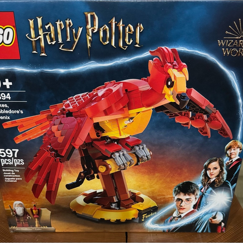 NIB LEGO Harry Potter Fawkes the Phoenix Building Set